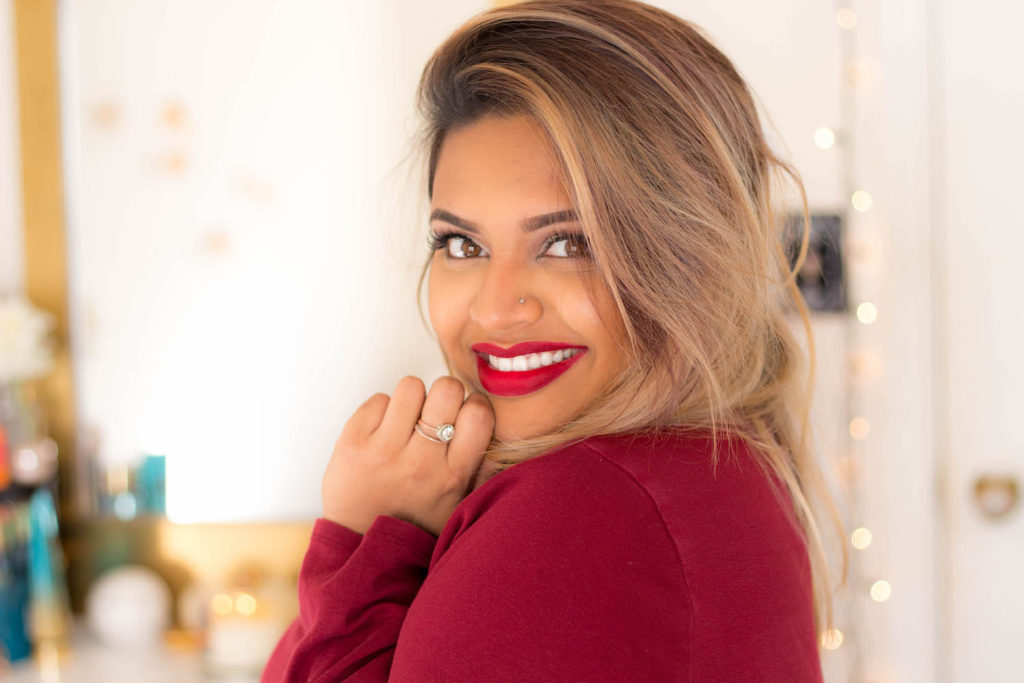 Best Drugstore Red Lipstick For Brown Skin Tones XOXOKAYMO