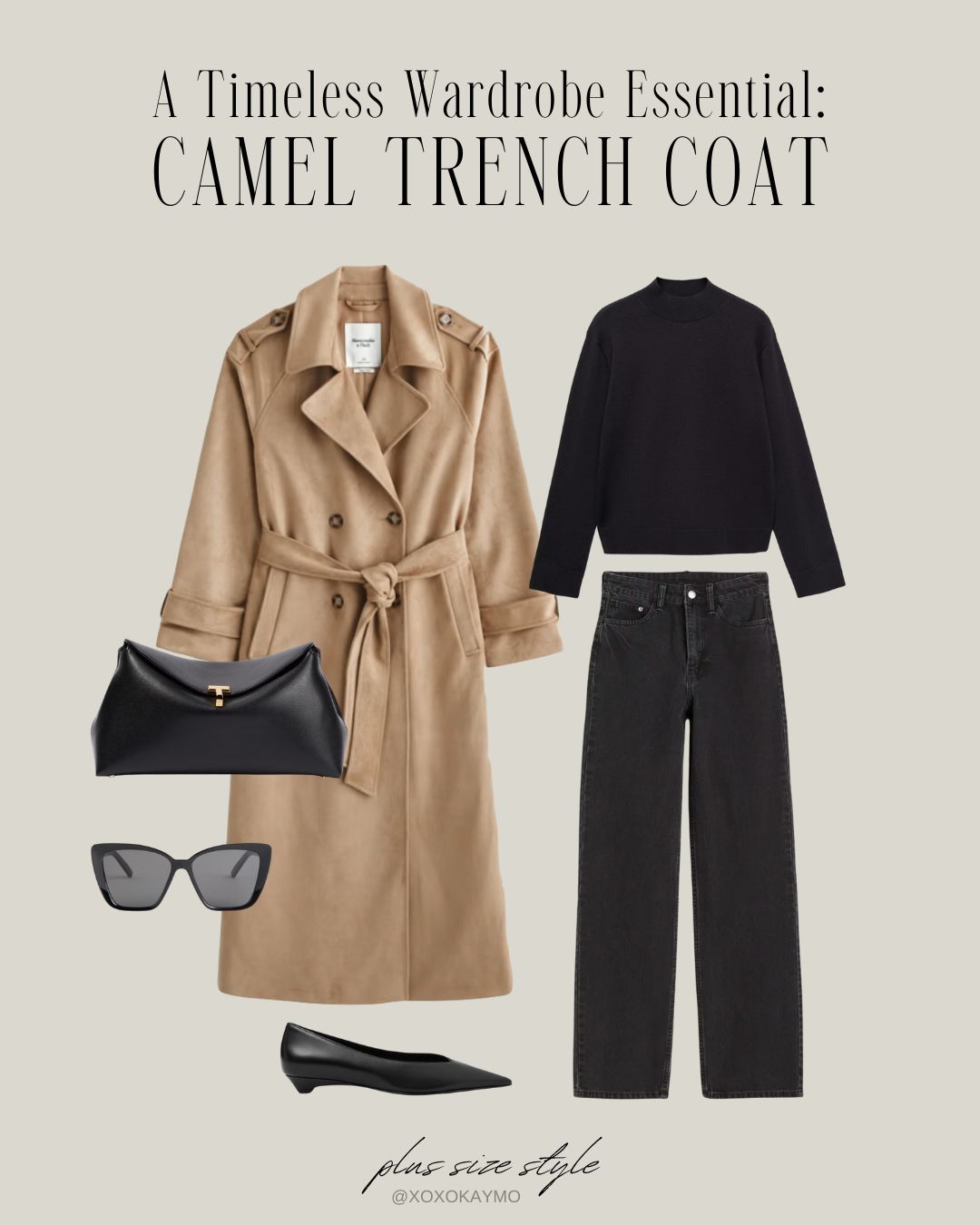 The Plus Size Camel Coat – A Timeless Wardrobe Essential