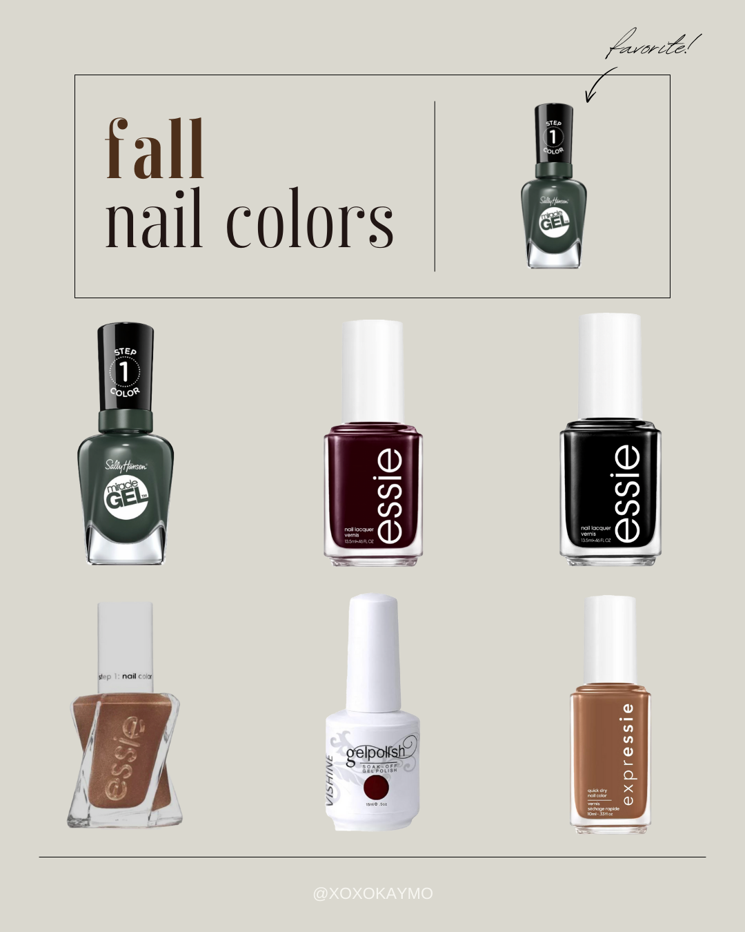 fall nail colors trends 2025