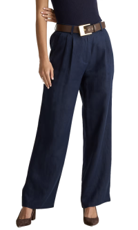 QUINCE European Linen Pleated Trouser